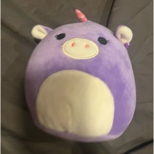 Kellytoy Squishmallow 7” Astrid the Purple Unicorn Soft Plush Toy Pillow Animal